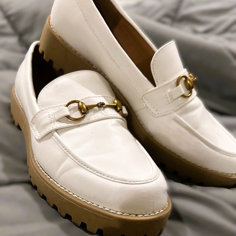 Like New! A New Day Women's Danica Platform Loafers - Size 7.5
